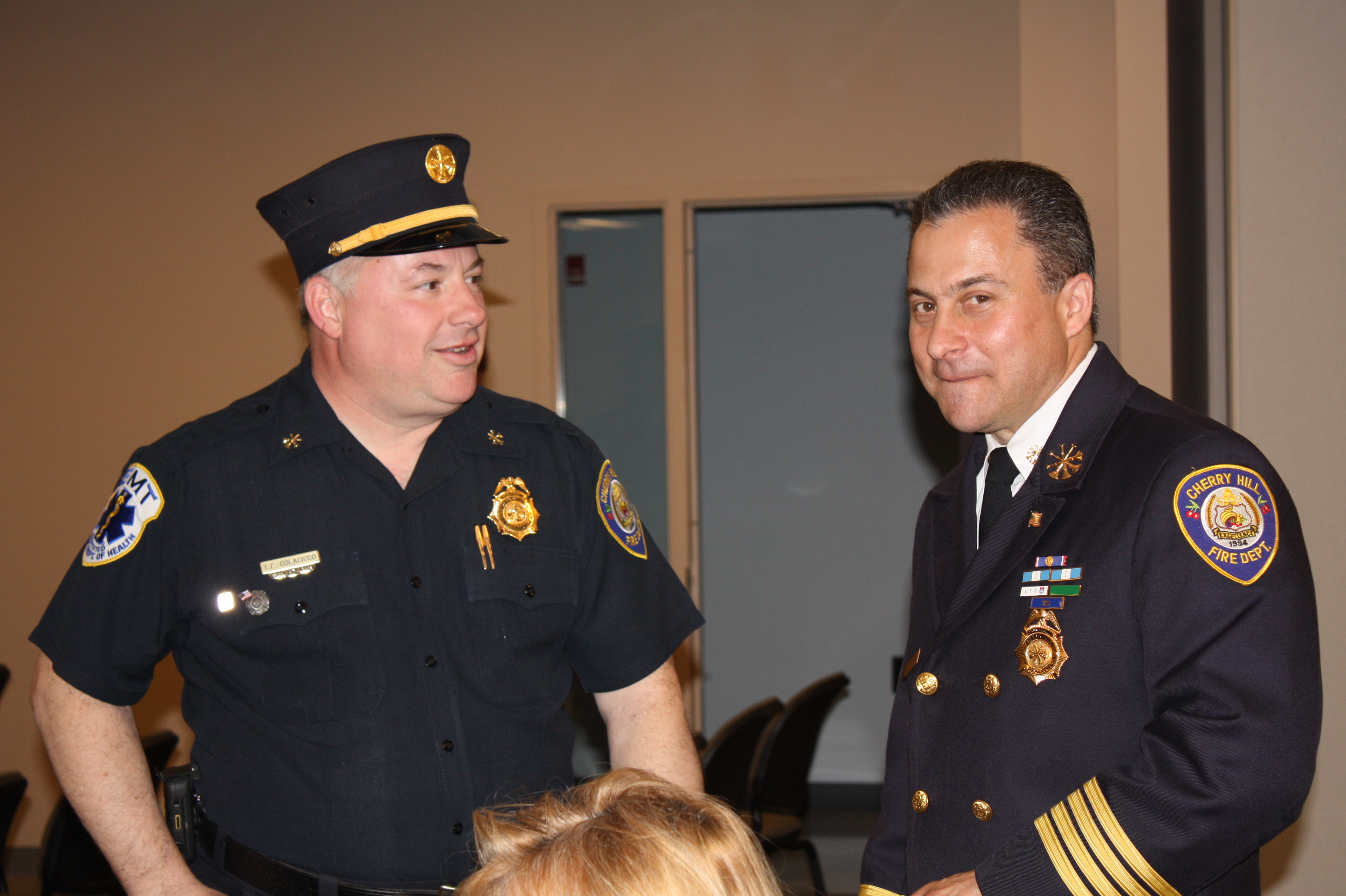 Swearing in Fire Commissioner Kelly 1